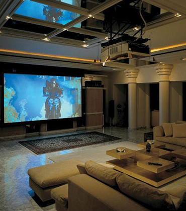 Smart home cinema